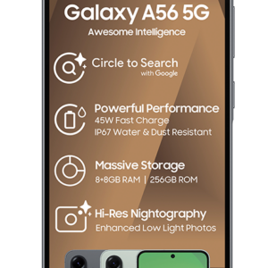 Samsung Galaxy A56 5G 256GB Dual Sim